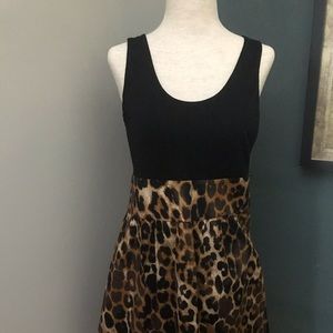 Express Leopard Print Dress